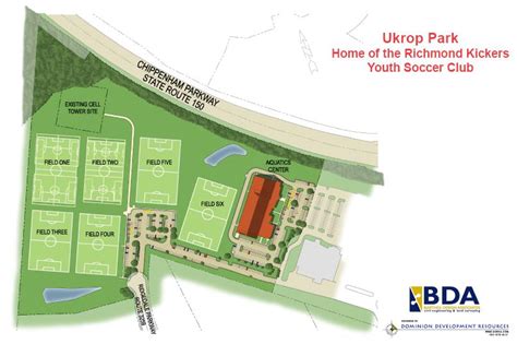 Discover Ukrop Park's Field Layout with Our Detailed Map