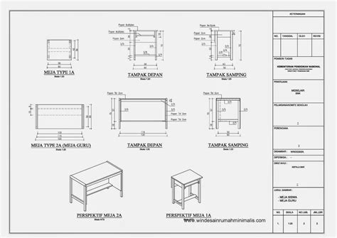 Ukuran Meja yang Ideal