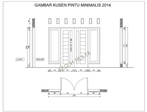 22 Info Spesial Ukuran Pintu Utama Rumah Mewah