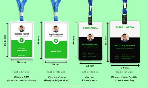 Ukuran B2 ID Card Indonesia