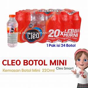 Ukuran Botol Cleo Gelas