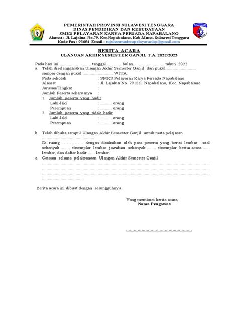 Ulangan Akhir Semester 2022