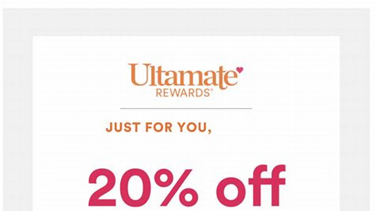 Ulta Promo Codes 2024