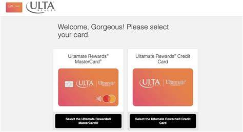 Don't miss out on exclusive perks - Access your Ulta Credit Card account seamlessly