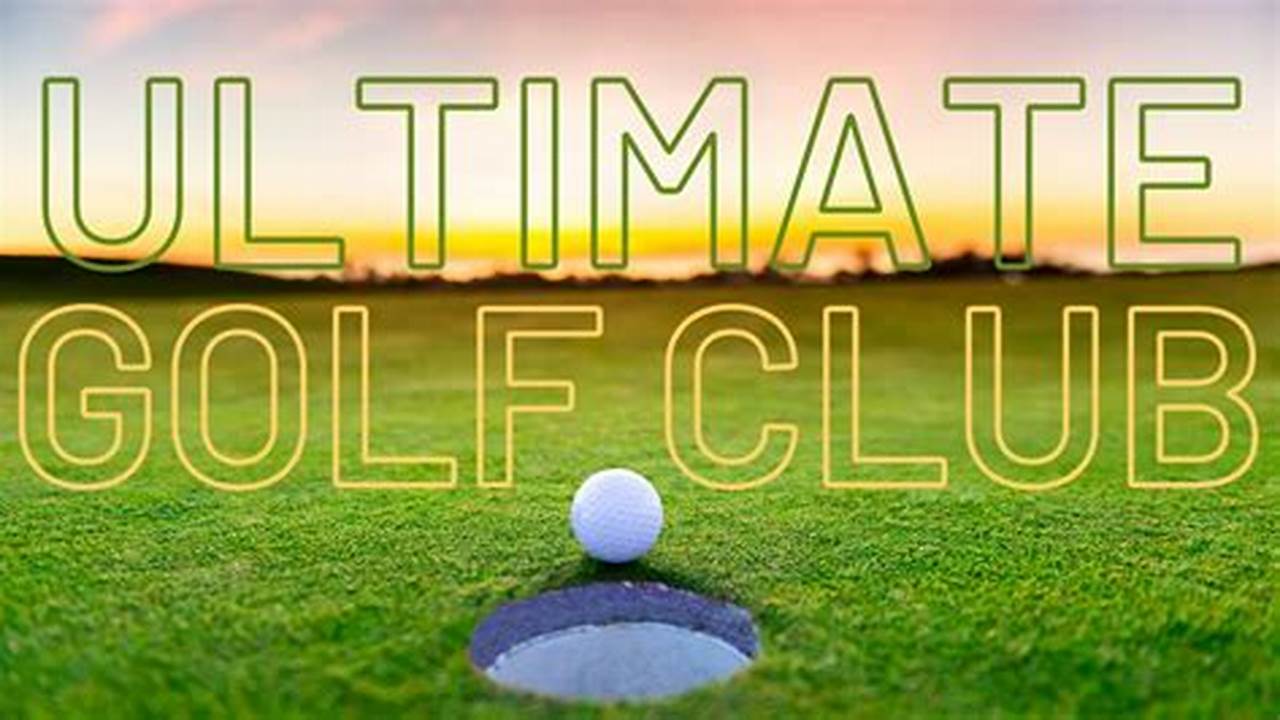 Ultimate Golf Promo Code September 2025