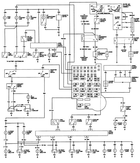 Ultimate 1992 GMC Engine Wiring Schematic: Diagram & Guide