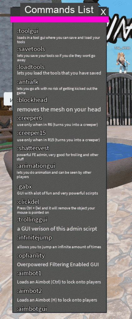 Ultimate Admin Script Scripts | RbxScript