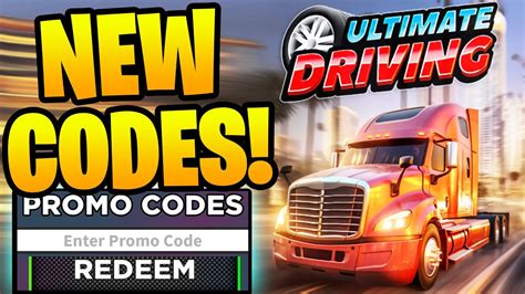Ultimate Driving Codes - Roblox - June 2023 -