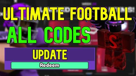 Ultimate Football Codes - Roblox - June 2023 -
