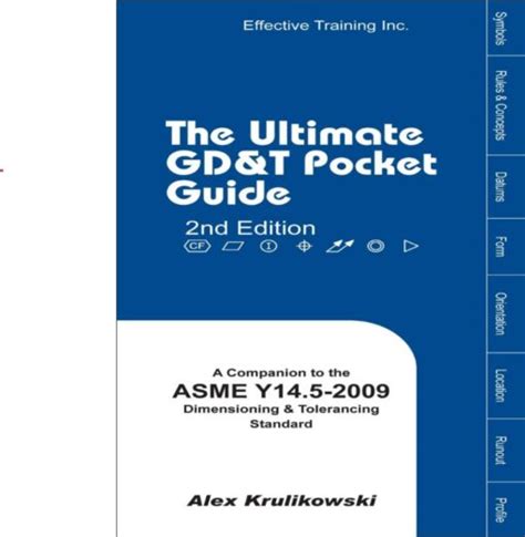 Ultimate GD&T Pocket Guide: Based On ASME Y14.5-2009