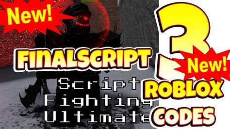 Ultimate Script Fighting Codes - Roblox