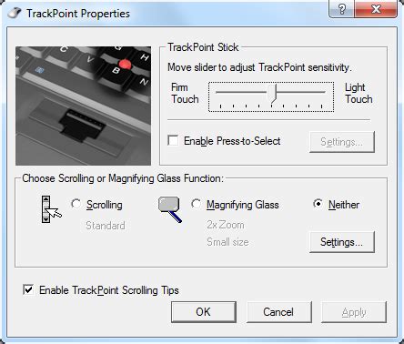 UltraNav driver issue