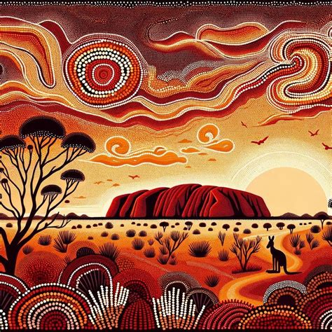 Uluru aboriginal art