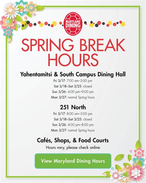 Umd Spring Break 2024
