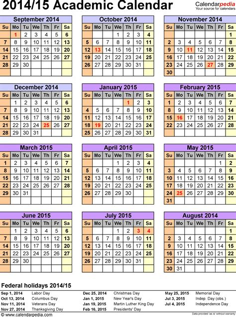 Umo Academic Calendar