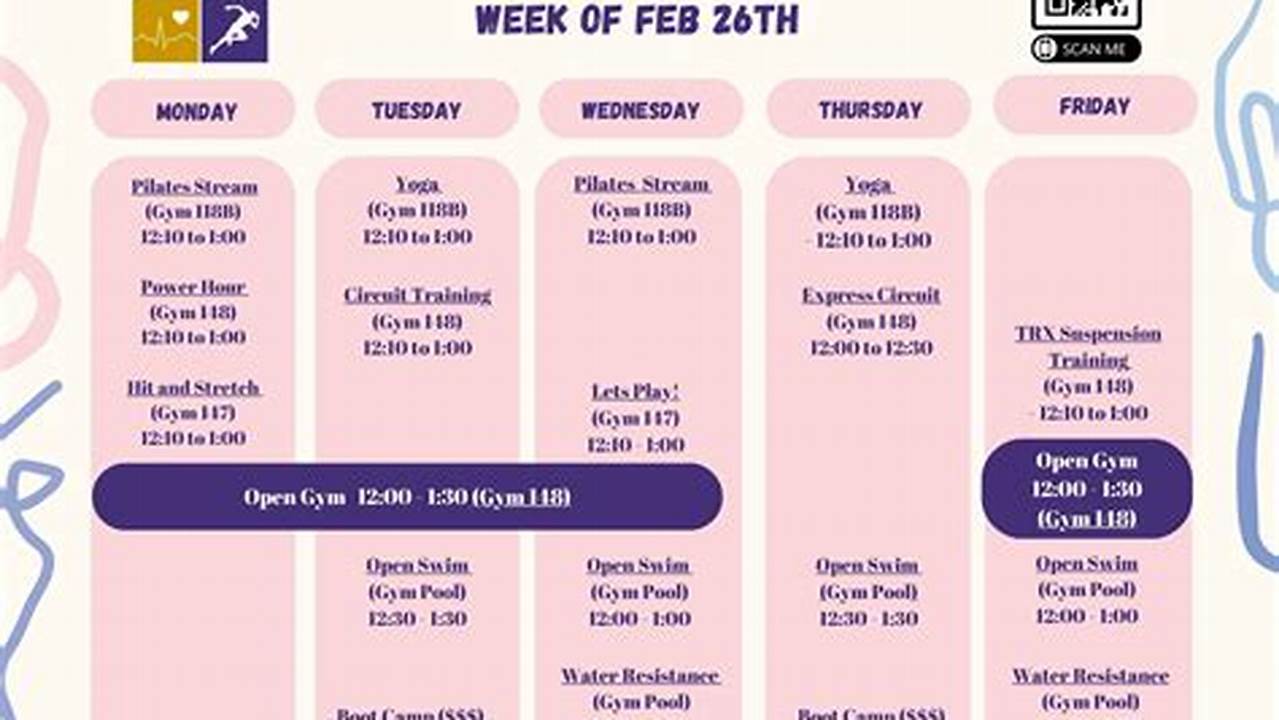Una Spring 2024 Class Schedule