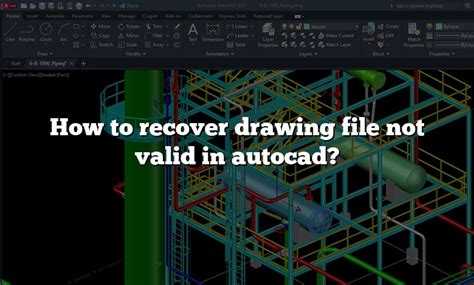 Unable To Recover Drawing File