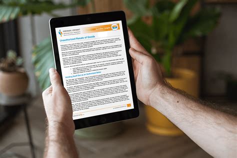 Unauthorized Resale or Purchase