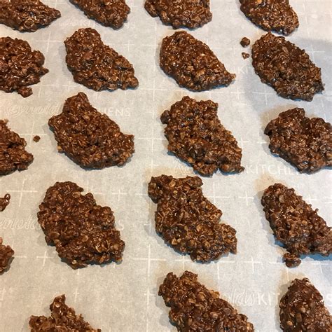 Unbaked Chocolate Cookies