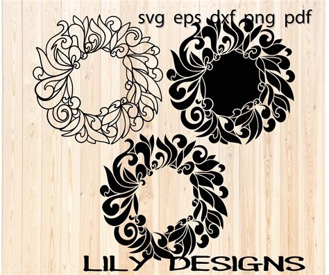 Unbelievable DIY Craft: Create a Beautiful Mandala Wreath SVG in Minutes!