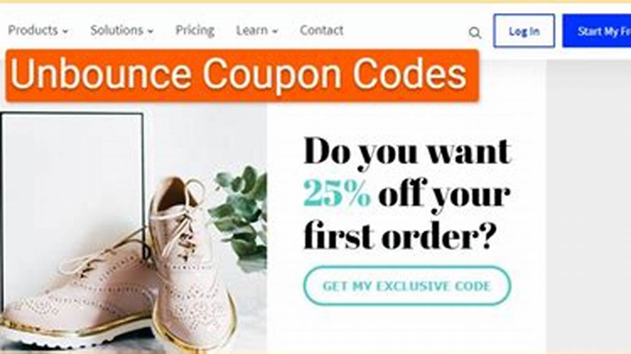 Unbounce Coupon Code 2024