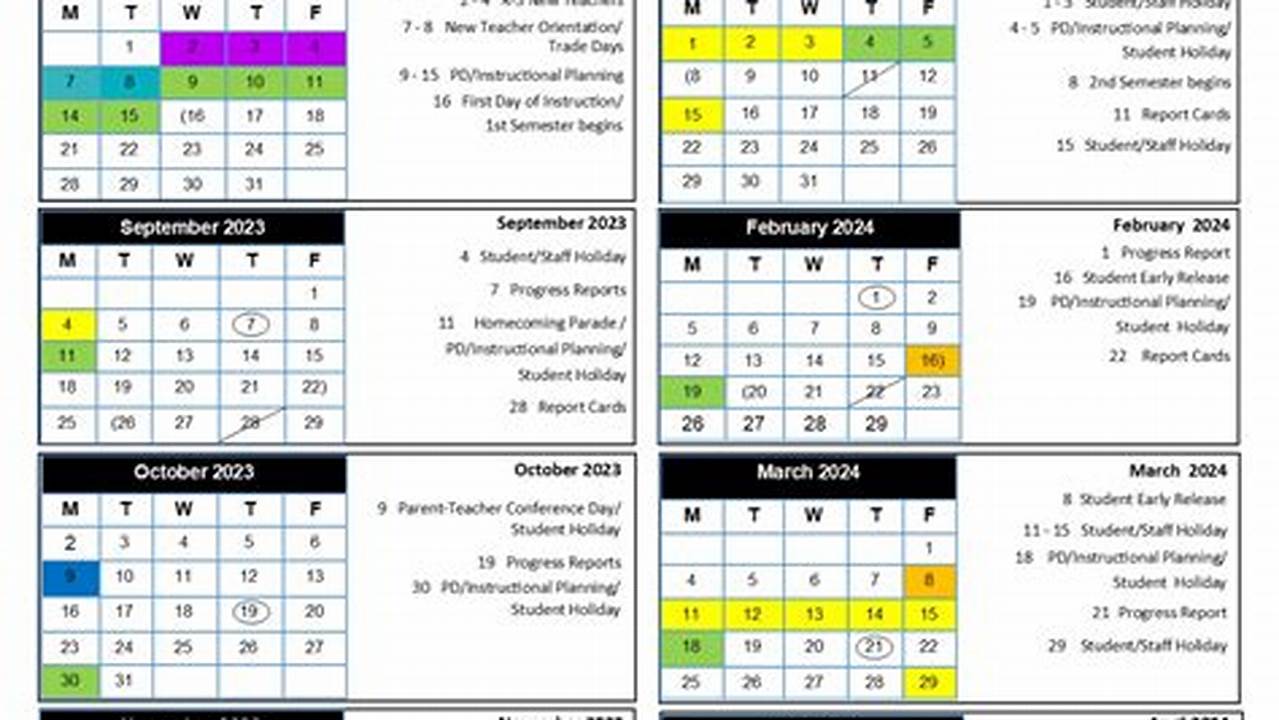 Unc Spring 2024 Schedule