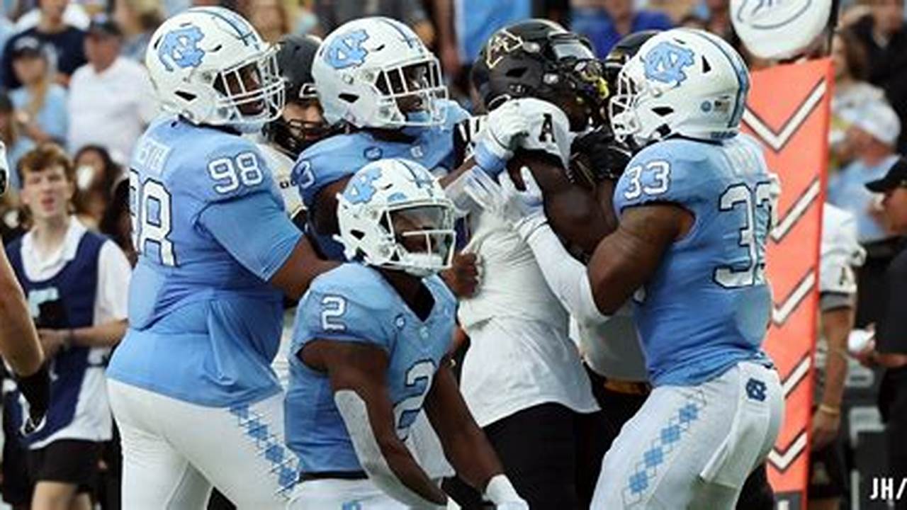 Unc Vs App State 2024 Score