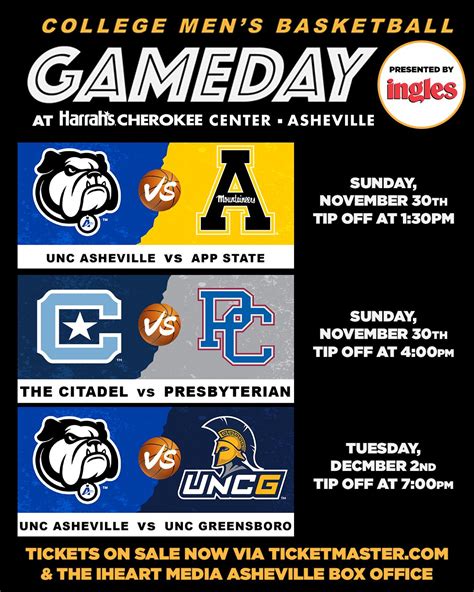 Score Your Spot at UNC vs App State Basketball Game: Get Tickets Now!