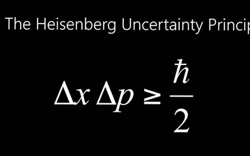 Uncertainty Principle