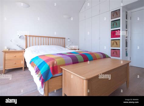 Uncluttered bedroom