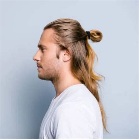 Unconventional Ponytail Male