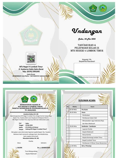 Undangan Perpisahan