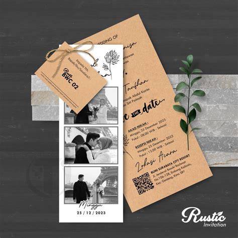 Undangan Rustic