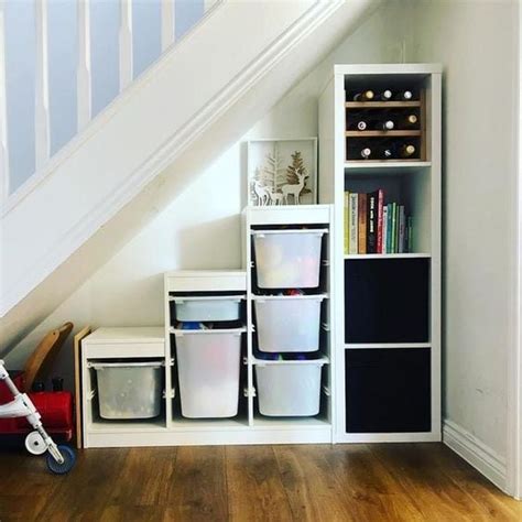 Maximizing Space: Under Stair Toy Storage