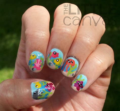 Under The Sea Nails Easy: A Tutorial