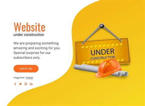 Under Construction Website Template