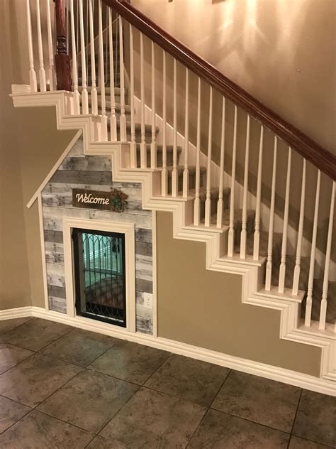 Under Stairs Dog House