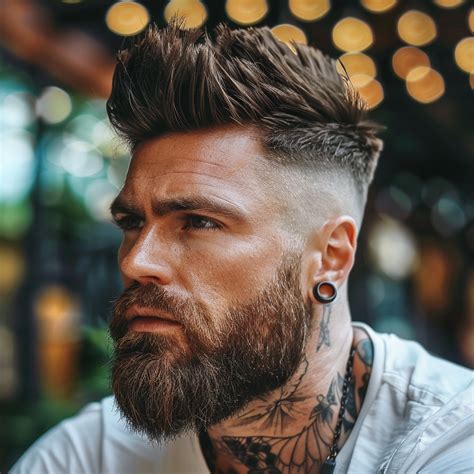 Undercut With Beard