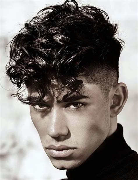 Undercut with Curly Fringe