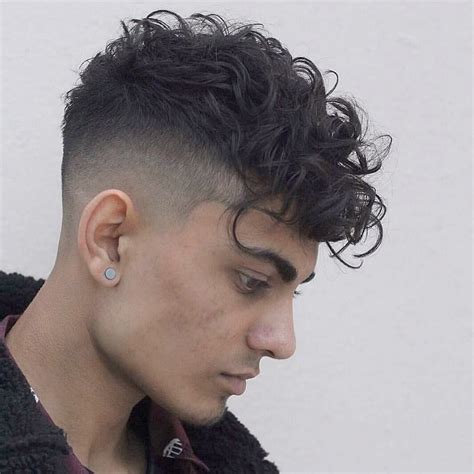 Undercut with Curly Top