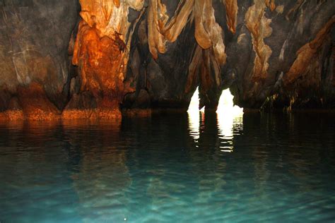 Underground River Cave Formations