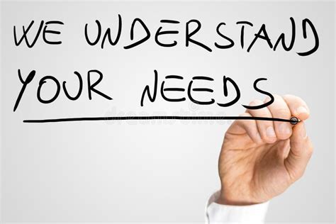 Understand Your Needs