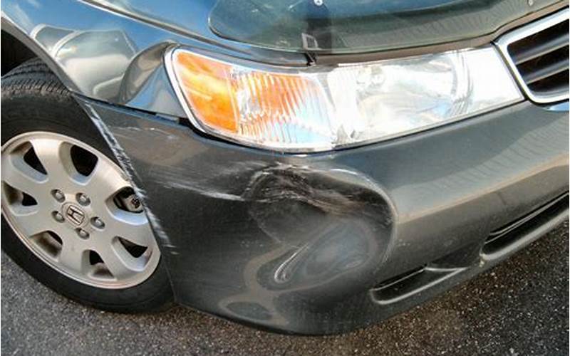 Understanding Rental Car Bumper Damage