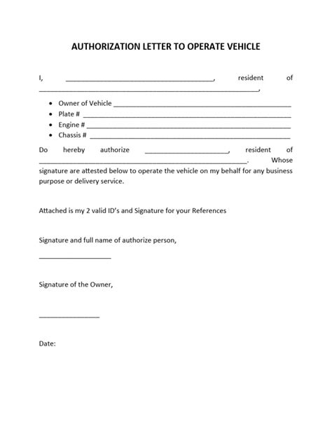Understanding Authorization to Operate Vehicle (AOV)