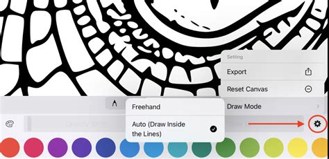 Understanding Coloring Modes (Freehand vs. Tap-to-Fill)