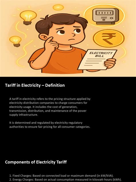 Understanding Electricity Tariffs