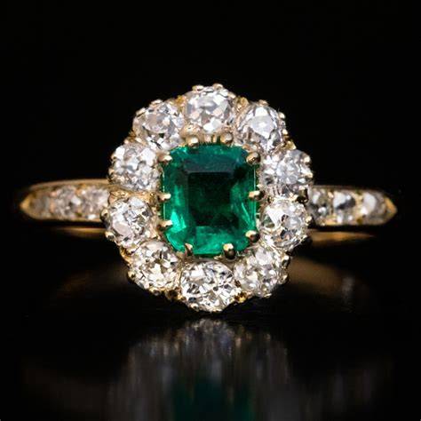 Understanding Emerald Diamond Cluster Rings