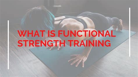Understanding Functional Strength Training