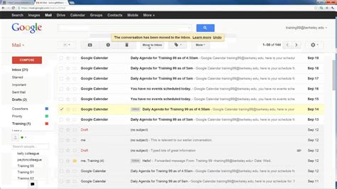 Understanding Gmail Interface