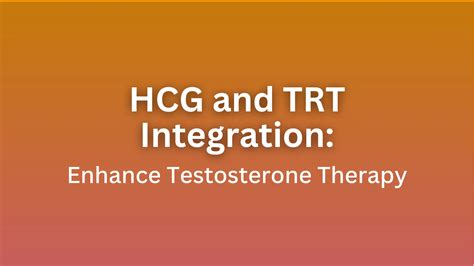 Understanding HCG in Testosterone Therapy